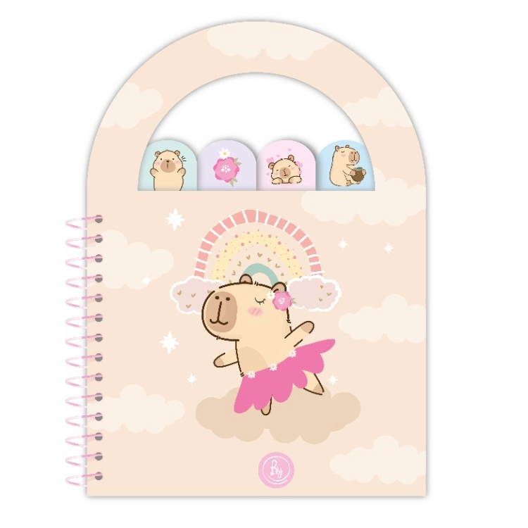 Libreta Ry Capybara 10x14 40 hojas Art.1101